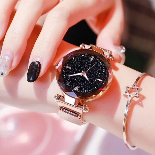 [variant_title] - Luxury Women Watches 2019 Ladies Watch Starry Sky Magnetic Waterproof Female Wristwatch Luminous relogio feminino reloj mujer