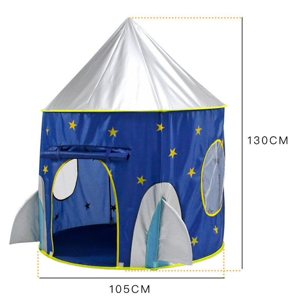 M068-F - 7 Styles Princess Prince Play Tent Portable Foldable Tent Children Boy Castle Play House Kids Outdoor Toy Tent