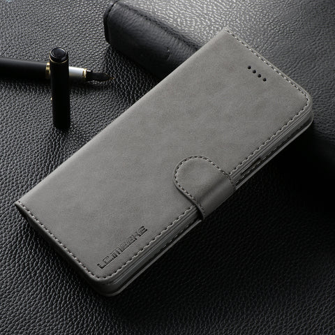 [variant_title] - Luxury Leather Flip Case For Samsung Galaxy S9 S9 Plus Soft Silicone Cover Card Holder Wallet Case For Samsung S9 Plus Coque