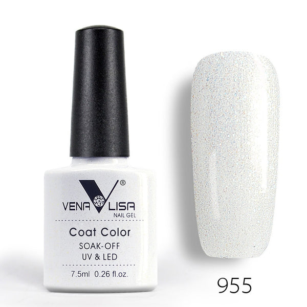 955 - New Free Shipping Nail Art Design Manicure Venalisa 60Color 7.5Ml Soak Off Enamel Gel Polish UV Gel Nail Polish Lacquer Varnish