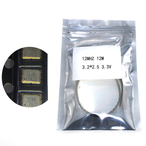 Default Title - 10pcs SMD 3225 active crystal oscillator OSC 12MHZ 12M 3.2*2.5 3.3V 25PPM