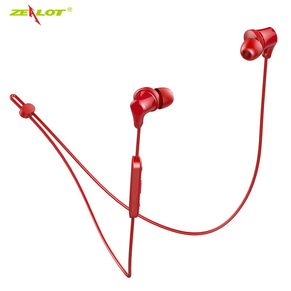 Red - NEW ZEALOT H11 Bluetooth Earphone Headphones Handsfree Waterproof Wireless Headphones Running Sport Headset with Mic for Phones
