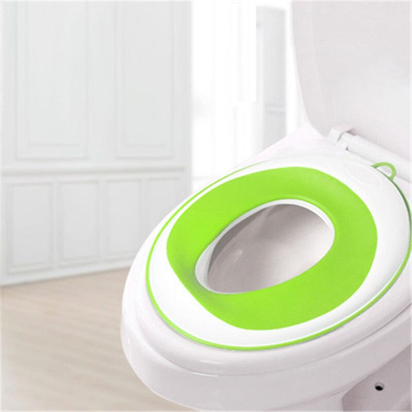 9 - Potty Training Seat for Toddler Toilet Seat Comfortable Non-Slip Kids Toilet Seats with Hanging Ring Children Pot Chair Pad