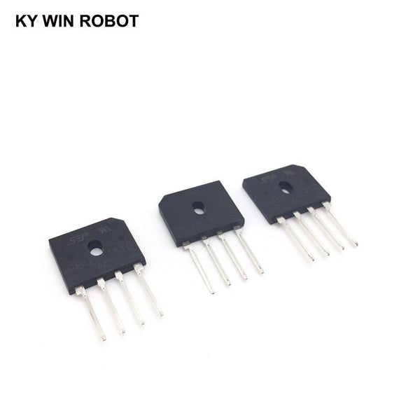 [variant_title] - 5PCS 15A 1000V DIP-4 diode bridge rectifier GBU1510