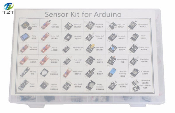 [variant_title] - 37 IN 1 SENSOR KITS FOR ARDUINO HIGH-QUALITY For Arduino Starters  (Works with Official for Arduino Boards)with box