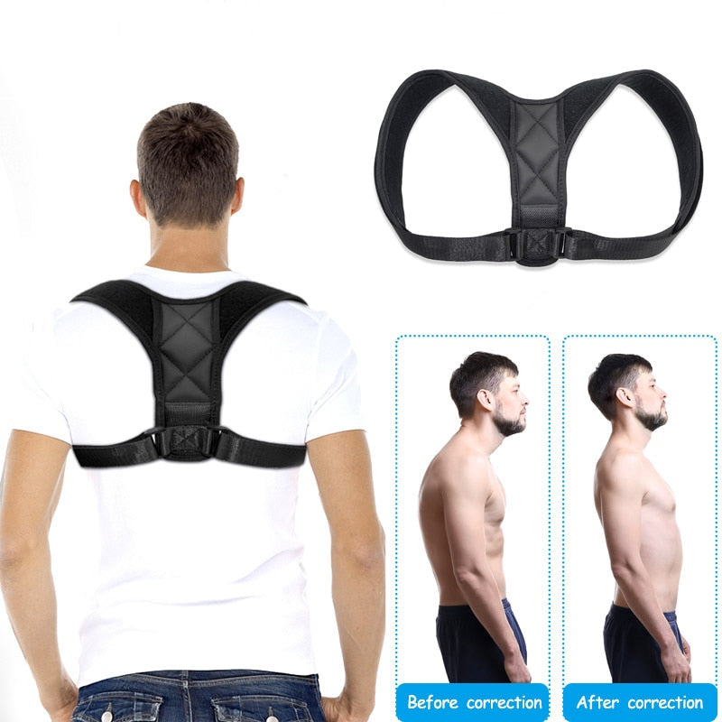 Adjustable Back Posture Corrector Clavicle Spine Back Shoulder
