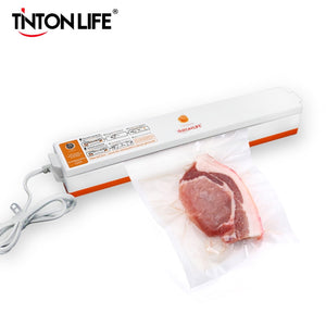 [variant_title] - TINTON LIFE 220V/110V Household Food Vacuum Sealer Packaging Machine Film Sealer Vacuum Packer Including 15Pcs Bags