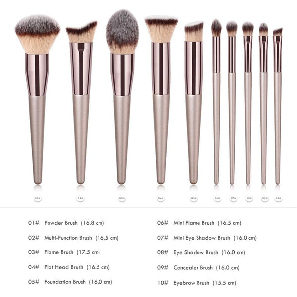 [variant_title] - New Women's Fashion Brushes 1PC Wooden Foundation Cosmetic Eyebrow Eyeshadow Brush Makeup Brush Sets Tools  Pincel Maquiagem