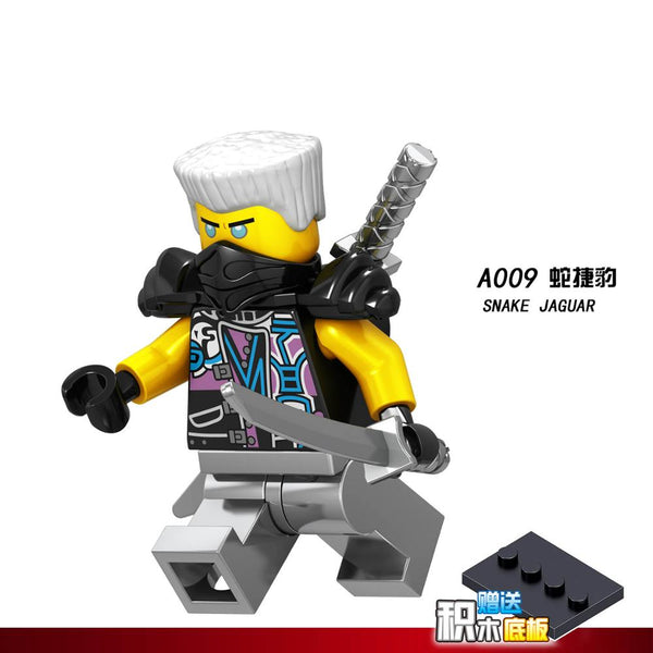 Burgundy - For legoing NinjagoES Ninja Motorcycle Figures Kai Jay Zane Nya Lloyd With Weapons Action Building blocks bricks toys legoings