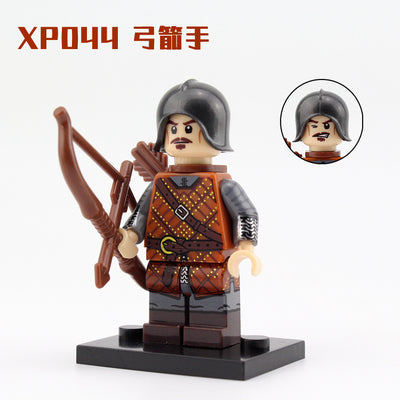 xp044 21pcs - 21Pcs  The Lord Of The Rings Legoingly Uruk-hai Action figures Gift For Children  Building Blocks Bricks Education Toy Model