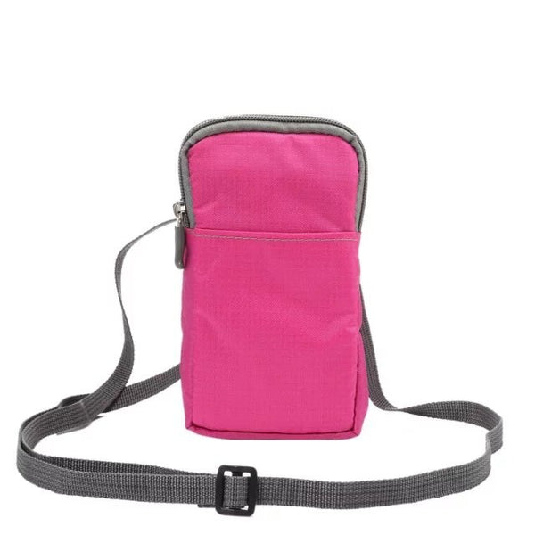 Rose - FULAIKATE SPORTS Universal Wallet Bag for iphone6 7 Plus Climbing Portable Case for iPhone 6s mobile phone Shoulder bag holster