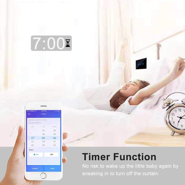 [variant_title] - WiFi Smart Curtain Switch Tuya Remote Control  for Garage Electric Doors Rolling Shutters work with Alexa Google Home Nest IFTTT