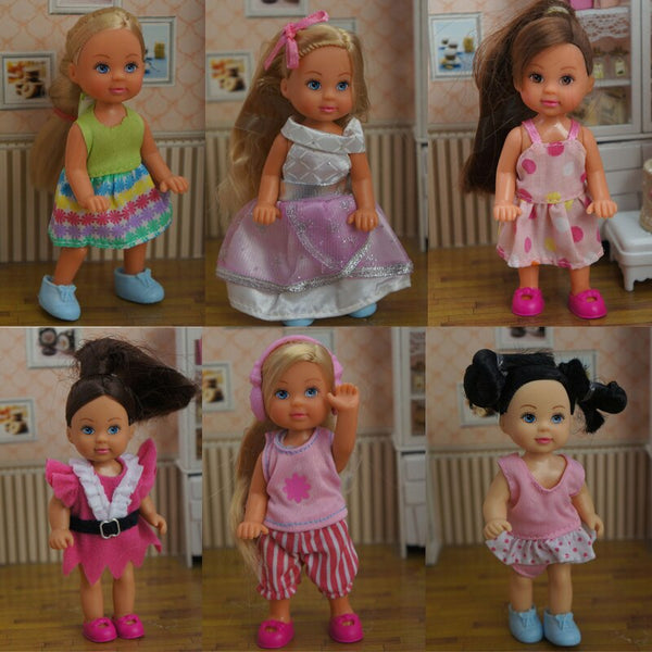 [variant_title] - Original 5 joint Germany Simba doll including the clothes 11cm similar kelly doll Small dolls / Baby Toys for Children