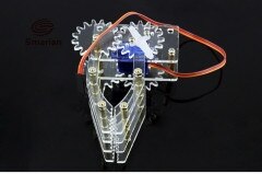 [variant_title] - Official smarian Acrylic Robot Arm Gripper/Paw/Clamp/Claw for Robotic Model with Optional 9G Servo for Arduino DIY Robot Kit