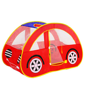 Default Title - Children's indoor game folding tent Outdoor car toy game house