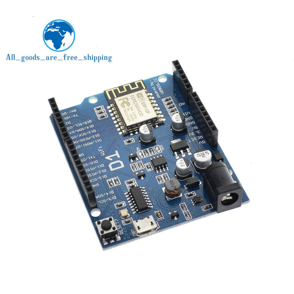 [variant_title] - TZT Smart Electronics ESP-12F WeMos D1 WiFi uno based ESP8266 shield for arduino Compatible IDE