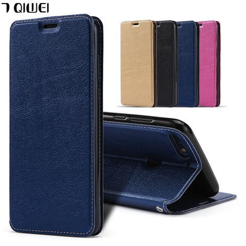 [variant_title] - For Huawei Honor 7C 7A Case Luxury PU Leather + Silicon Back Cover Case For Huawei Honor 7C Pro / 7A Pro Case Wallet Flip Cases