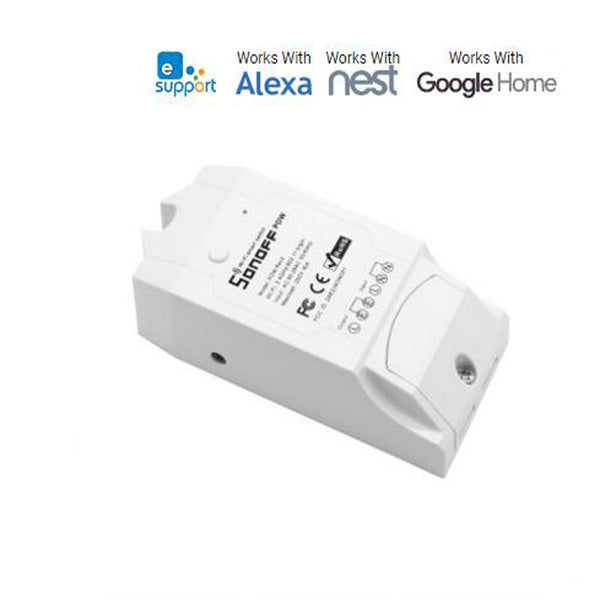 [variant_title] - Itead Sonoff Pow R2, Wireless WiFi 16A Power switch Watt Meter Consumption Measurement, Smart Home Remote Watt meter IOT Device