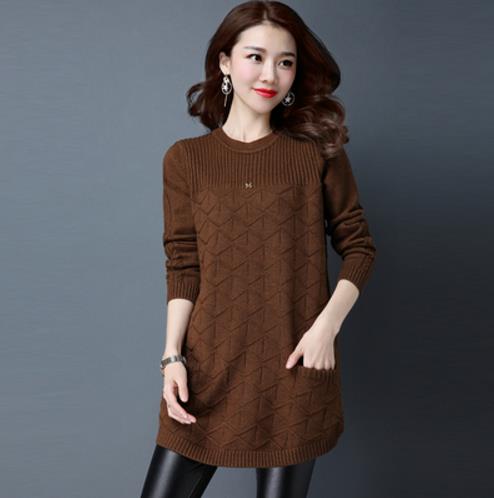 Loose sweaters for women 2019 spring autumn Bottoming shirt pullover sweaters winter Plus size 4XL Knit female outerwear A1135