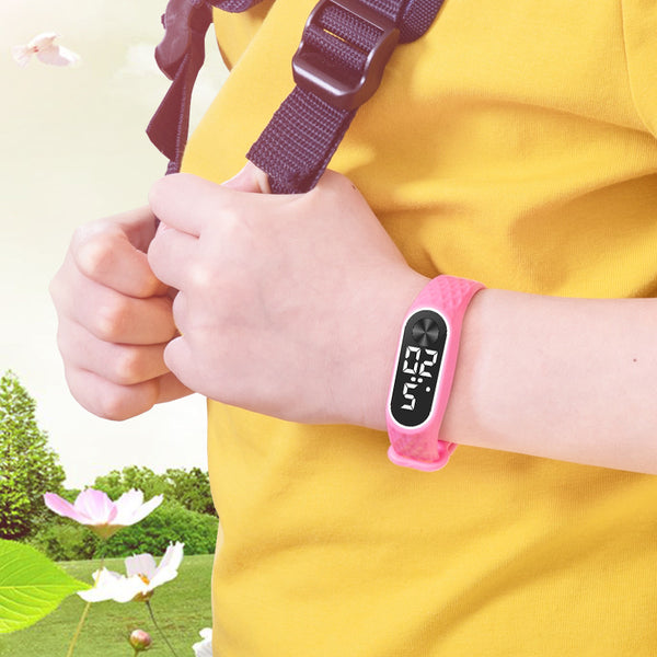 [variant_title] - New Children's Watches Kids LED Digital Sport Watch for Boys Girls Men Women Electronic Silicone Bracelet Wrist Watch Reloj Nino