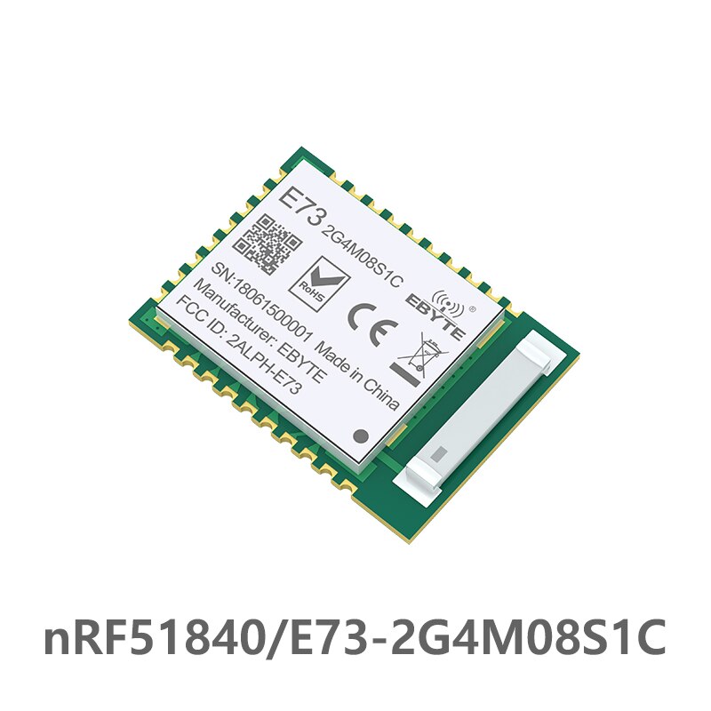 Default Title - E73-2G4M08S1C  nRF52840 IC RF Module 2.4GHz 8 dBm Long Range ebyte Bluetooth 5.0 nrf52 nrf52840 Transmitter and Recieever