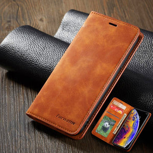 [variant_title] - luxury Leather Phone Case For Huawei P20 Mate20 P30 Lite Case Magnetic Flip wallet Case For Huawei P20 Mate20 P30 Pro Coque etui