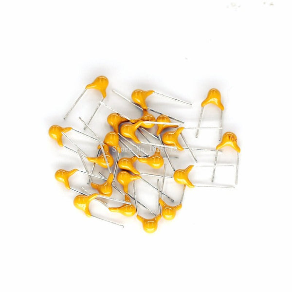 [variant_title] - 100Pcs 50V monolithic ceramic capacitor 10PF ~ 10UF 22PF 47NF 220NF 1NF 4.7UF 1UF 100NF 330NF 0.1UF 102 104 105 106 103 473 334