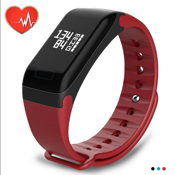 Red - Wearpai F1 Smart Watch Men IP67 Waterproof Multiple Sports Mode  Heart Rate Monitor Blood Pressure Health Fitness Tracker Watch
