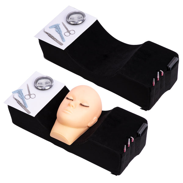 [variant_title] - Professional Eyelash Extension Pillow Soft Grafted Eyelashes Ergonomic Memory Pillows For Beauty Salon Use Headrest Neck Support