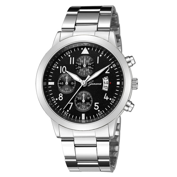 H - Relojes Hombre Watch Men Fashion Sport Quartz Clock Mens Watches Top Brand Luxury Business Waterproof Watch Relogio Masculino