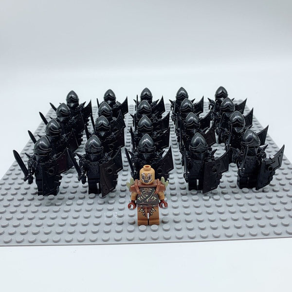 PG564 SUTI 20PCS - 21Pcs  The Lord Of The Rings Legoingly Uruk-hai Action figures Gift For Children  Building Blocks Bricks Education Toy Model