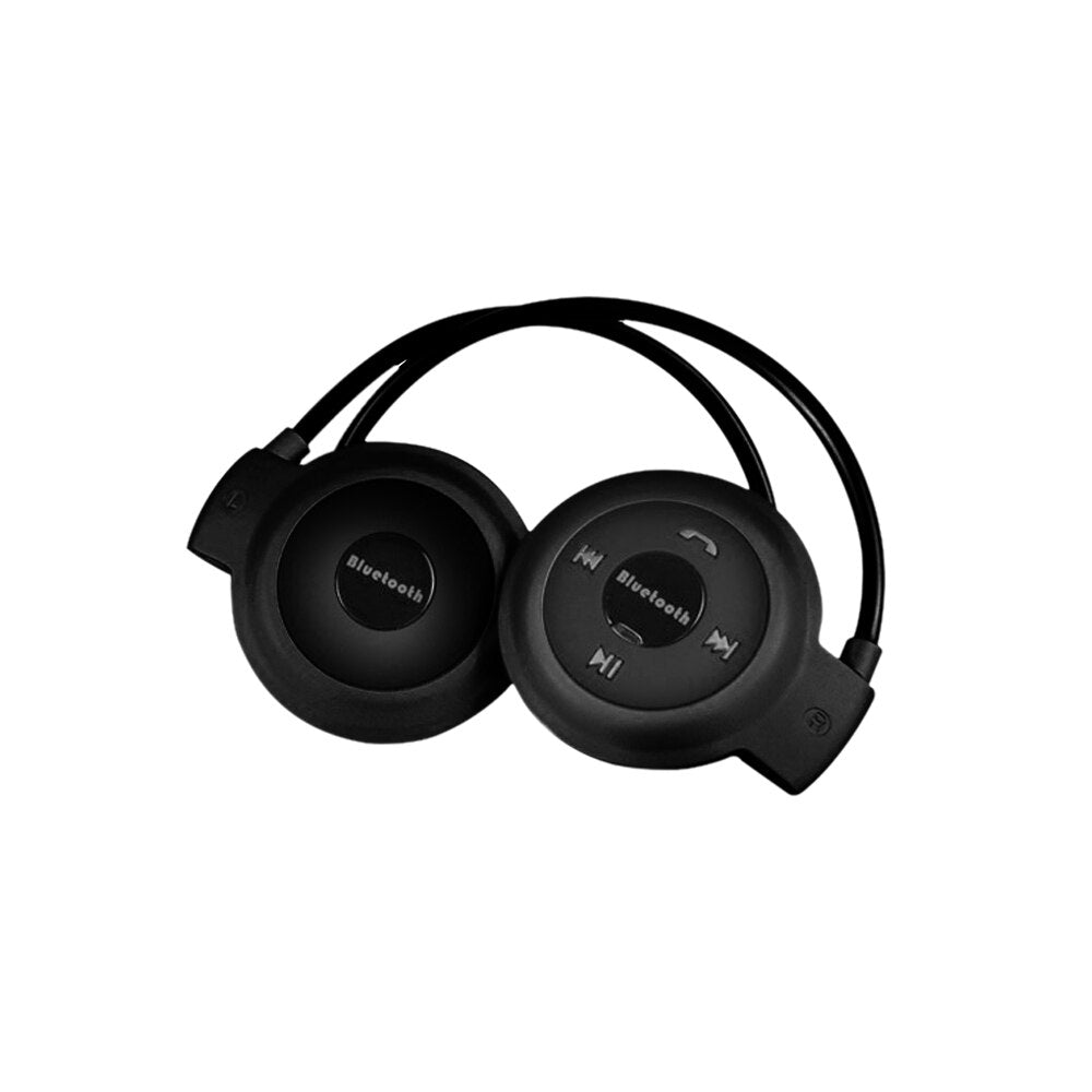 Black - Vapeonly 503 Mini Bluetooth Headphone w/Handsfree MP3 Player Wireless Stereo Sport Headset Support TFCard FM Headband Headphone