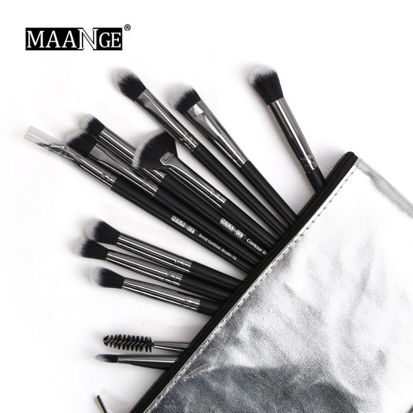 [variant_title] - MAANGE 1Pcs Makeup Brushes Case Empty Portable Holder Organizer Pouch Pocket Cosmetic Brush Beauty Bag Makeup Tools Brush Holder