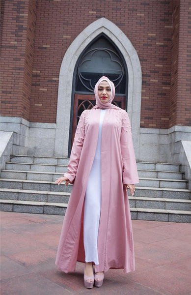 [variant_title] - Fashion Abaya saudi arabia abaya for women muslim dresses with belt hijab dress robe musulmane longue baju muslim wanita