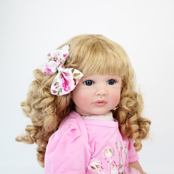 [variant_title] - 60cm Silicone Reborn Baby Doll Toys 24inch Vinyl Princess Toddler Babies Dolls Alive Birthday Gift Play House Toy Girls Bonecas