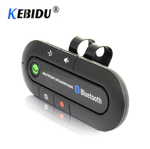 [variant_title] - Bluetooth 4.0 Receiver Handsfree Car Kit  Sun Visor Clip Audio Adapter Wireless Multipoint Speakerphone Auto Stereo Mp3 Player