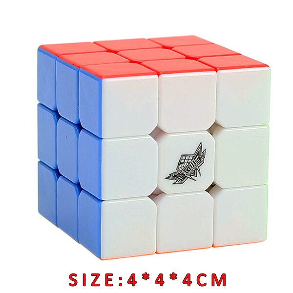 SZ MF SJ MN - 3*3*3 Magic Cube Puzzle Toy for Children Kids Speed Cube 3x3x3 on 3 Mirror Cube & Holder Qiyi Speed Cubs Megico Keychain Keyring