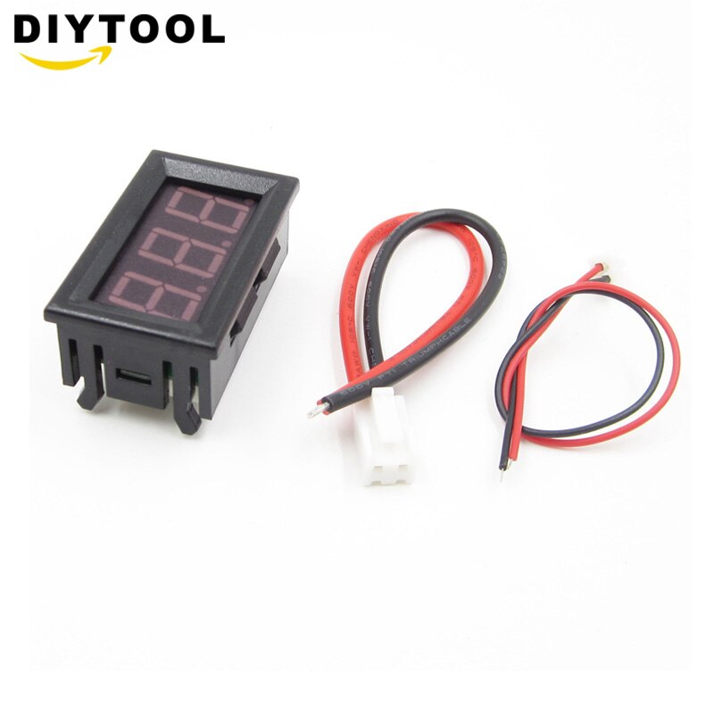 Default Title - DC 0-10A Ampere LED Amp Panel Meter 3Bit Display No Need Shunt Digital Ammeter RD