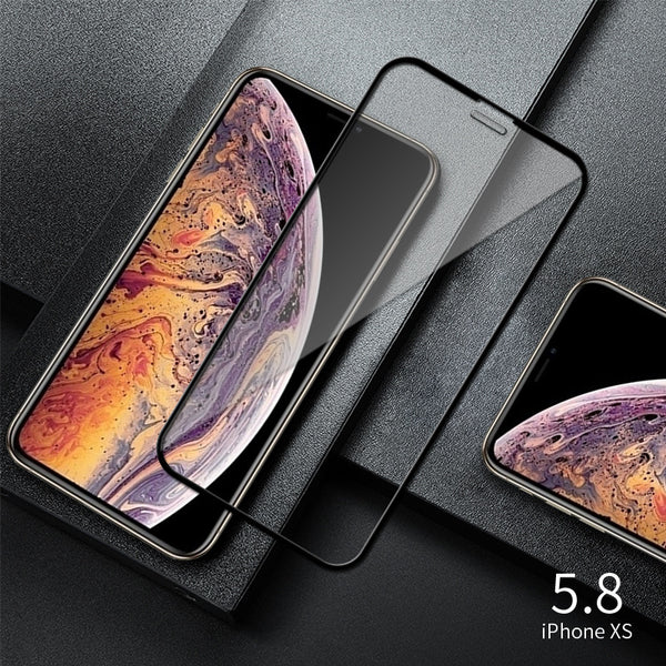 [variant_title] - Full Cover Tempered Glass For iPhone XS Max XR X Explosion-Proof Screen Protector Film For iPhone 6 6s 7 8 Plus 5 5S 5C SE Glass