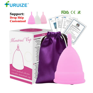 [variant_title] - Hot Sale Menstrual cup for Women Feminine hygiene Medical 100% silicone Cup Menstrual reusable lady cup copa menstrual than pads