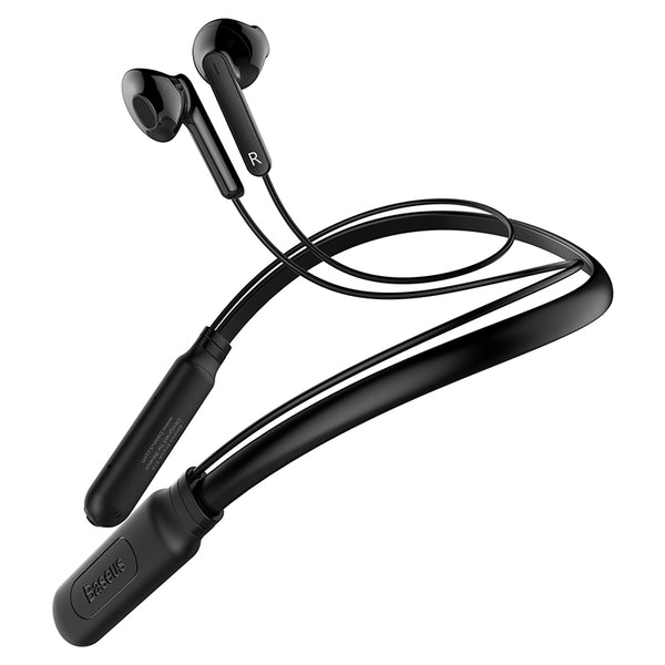 BLACK - Baseus S16 Bluetooth Earphone Wireless Neckband Headphone Sport Handsfree Earbuds Earpieces With Mic Fone De Ouvido Bluetooth