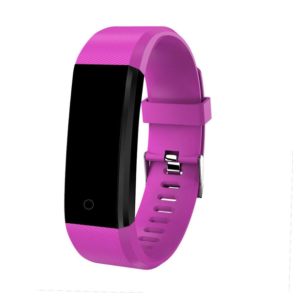 purple - Bracelet Smart Watch Children Watches Kids For Girls Boys Sport Electronic Wristwatch LED Digital Child Wrist Clock Smartwatch