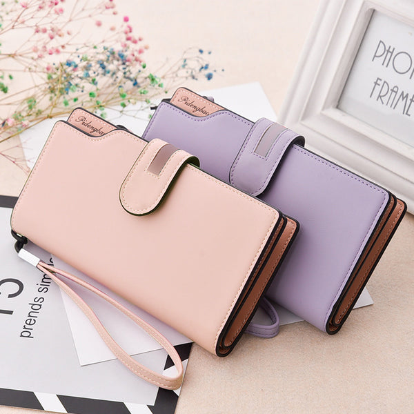 [variant_title] - Wristlet Women Wallets Phone Purse Long Hasp Female Purse Women's Wallet Ladies Wallet Purse For Girls Portefeuille Carteira