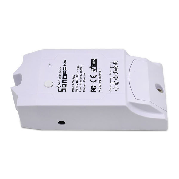 [variant_title] - 10pcs SONOFF POW R2 Wifi Switch Controller Real Time 15A 3500W Power Consumption Monitor Measurement For Smart Home Automation (sonoff POW R2)