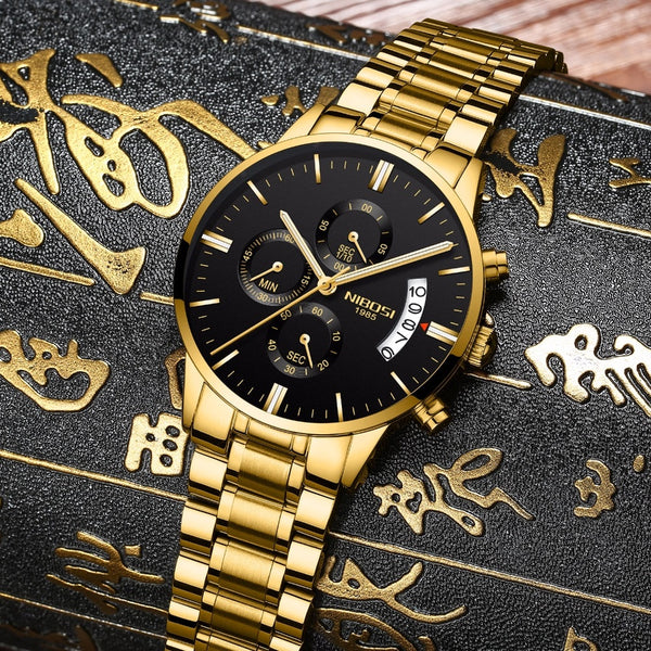 [variant_title] - NIBOSI Relogio Masculino Men Watches Luxury Famous Top Brand Men's Fashion Casual Dress Watch Military Quartz Wristwatches Saat
