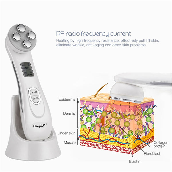 [variant_title] - RF EMS Electroporation LED Photon Light Therapy Beauty Device Anti Aging Face Lifting Tightening Eye Facial Skin Care Tools 38