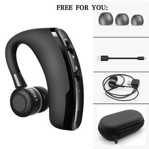 Default Title - DAONO V9 Handsfree Business Bluetooth Headphone With Mic Voice Control Wireless Bluetooth Headset For Drive Noise Cancelling