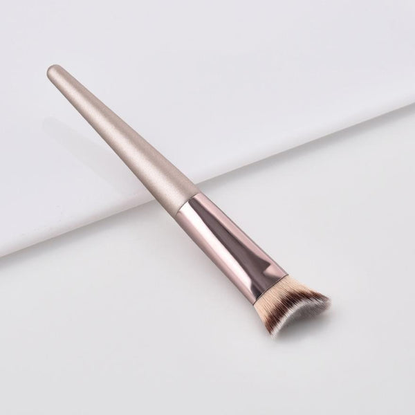 B - New Women's Fashion Brushes 1PC Wooden Foundation Cosmetic Eyebrow Eyeshadow Brush Makeup Brush Sets Tools  Pincel Maquiagem