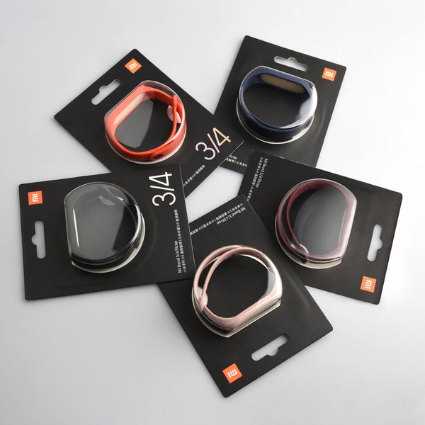 [variant_title] - Original Xiaomi Mi Band 4 Strap Silicone Wristband Bracelet Xiaomi Band 4 3 Mi band4 Miband4 Pink Wrist Straps Xiomi Mi Band 4