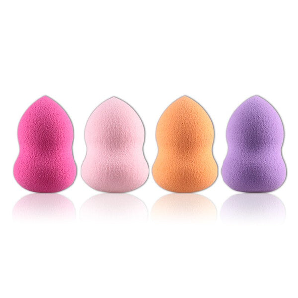 Gourd - 4Pcs/set Mini Beauty Soft Makeup Sponge Puff Face Nose Facial Foundation Base Liquid Powder Blending Drop Shape Cosmetic Tool